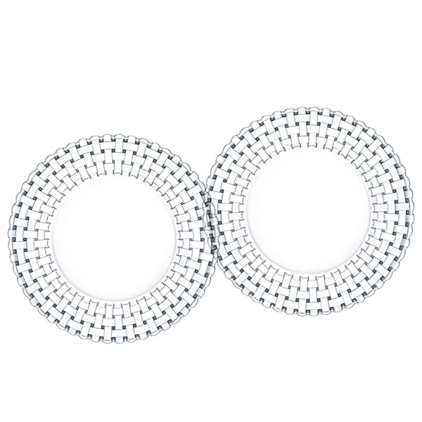 بشقاب دور بافت بوسانوا (2 عددی) - Image 4