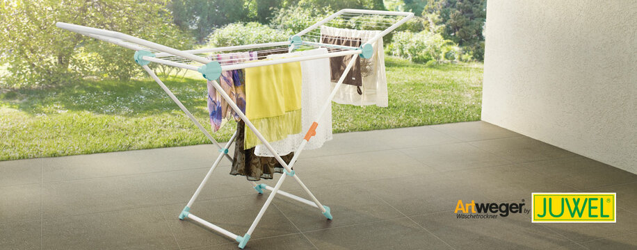 رخت آويز ايستاده ماكسي فيروزه اي