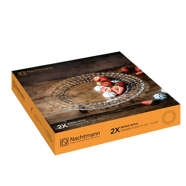 بشقاب دور بافت بوسانوا (2 عددی) - Image 5