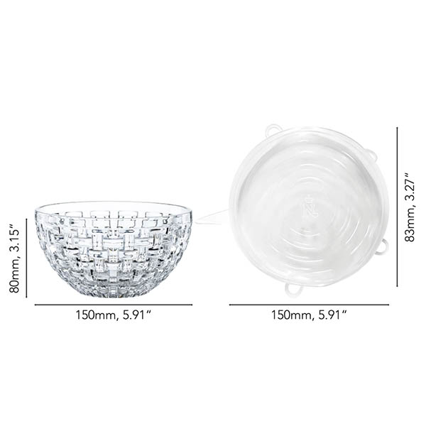 ست دو عددی کاسه 15 سانت بوسانوا به همراه درپوش - تصویر 3