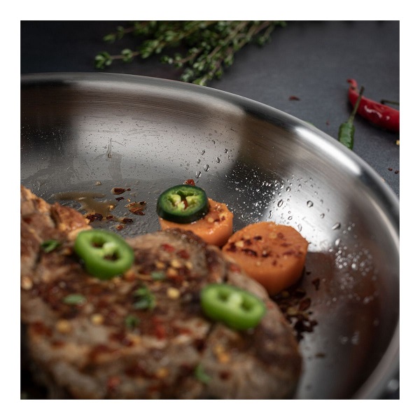 تابه استیل بدون پوشش Culinery - تصویر 3